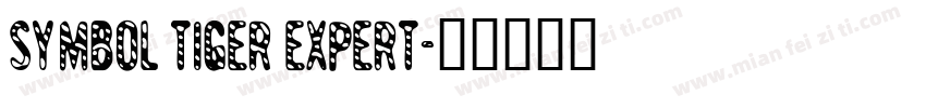 symbol tiger expert字体转换